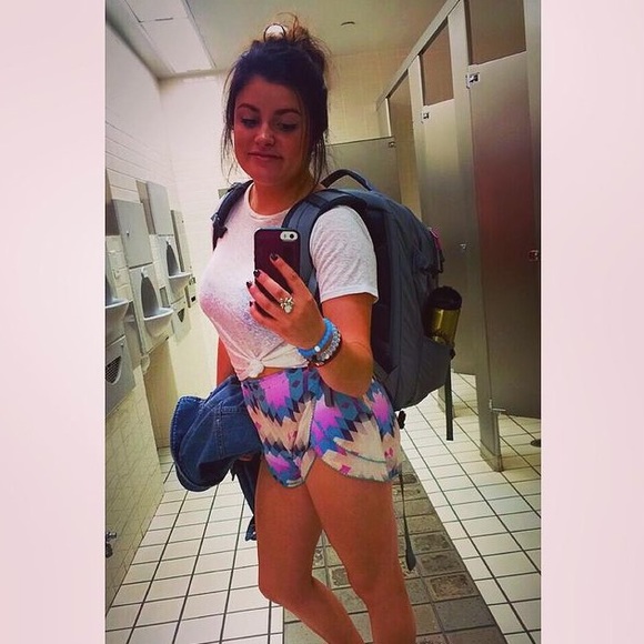 High Cut Flowy Shorts by Kendall and Kylie - Picture 2 of 2